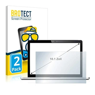 Immagine di brotect Pellicola Protettiva Opaca 10.1&quot; per Notebooks con 25.7 cm (10,1 pollici) [223 mm x 126 mm, 16:9] (2 Pezzi) Proteggi Schermo