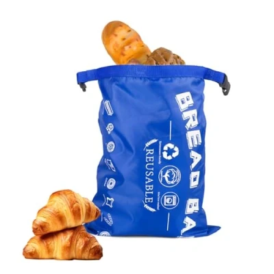 Immagine di Porta Pane da Tavola,Sacchetto Pane,Sacchetto Salvafreschezza,Sacchetto per Il Lavabile,Impermeabile,per Conservare Pane,Bagel Fatto in Casa,Toast,Verdura,Frutta