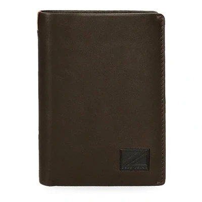 Immagine di Pepe Jeans Marshal portafoglio verticale con Marrone 8,5x11,5x1 cm Pelle, marrone, Taglia unica,