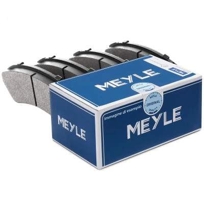 Immagine di MEYLE 025 262 6818 Kit pastiglie freno Assale anteriore Predisposto per contatto segnalazione usura con lamierino anticigolío