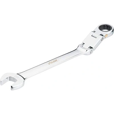 Immagine di Vigor V6752 18 Chiave a cricchetto ad anello snodata mm