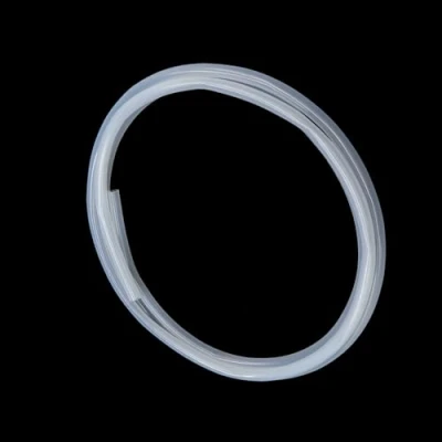 Immagine di iMeistek tubo in silicone 5 mm ID x 8 OD 2 metri, flessibile per uso alimentare, acqua e aria, trasparente