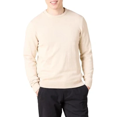 Immagine di Amazon Essentials Maglione a Girocollo (Disponibile in Taglie Extra Forti) Uomo, Avena Puntinato, XXL