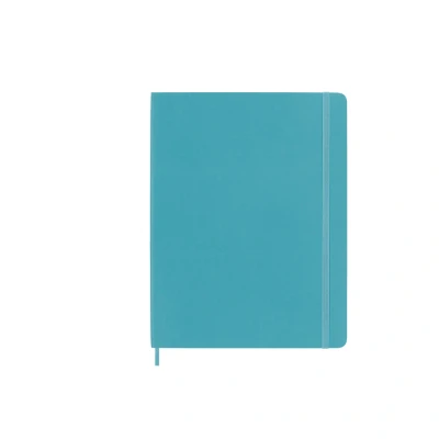 Immagine di Moleskine Taccuino XL Righe Copertina Morbida Blu Reef