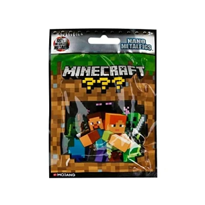 Immagine di Minecraft 253261000 Nanofigure Videogioco, Personaggio da collezione, Modelli/Colori assortiti, 1 pezzo