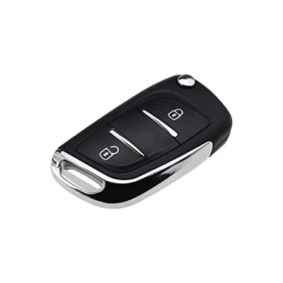 Immagine di Create idea 2 Pulsanti Kit Di Riparazione Custodia Portachiavi Pieghevole A Distanza HU83 Chiave Vuota CE0536 Supporto Batteria Per Sostituzione Guscio Auto