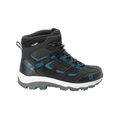 Immagine di Jack Wolfskin VOJO Texapore MID Unisex Scarpa da hiking per bambini, Taglia: 32, Schwarz Tessuto / sintetico