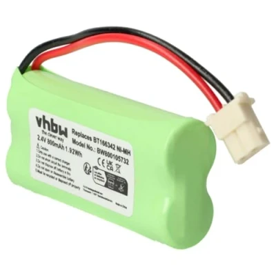 Immagine di vhbw batteria compatibile con V Tech DM221, DM222, DM221 2, Digital Audio Monitor babyphone (800mAh, 2,4V, NiMH)