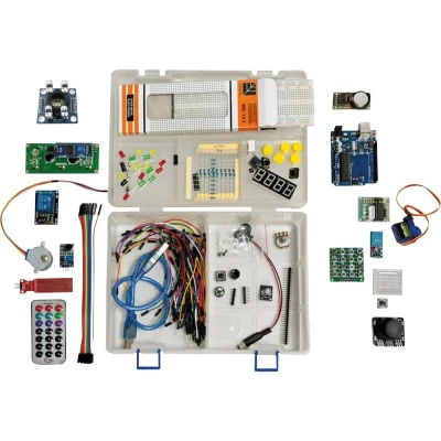 Immagine di Allnet ArdDevKIT1_v2 Starter Kit UNO R.3 SET ATMega328 Adatto per (scheda): Arduino