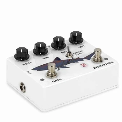 Immagine di Caline DCP 09 Tigershark Distortion Gate doppio pedale effetti chitarra