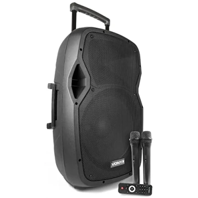 Immagine di Vonyx AP1500PA Sistema PA Portatile 800W con Microfoni