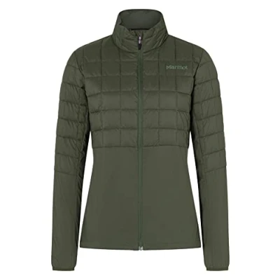 Immagine di Marmot Wm&#039;s Echo Featherless Hybrid, Escursioni isolata, Funzionale Impermeabile, Imbottita, Giacca Outdoor Antivento Donna, Nori, S