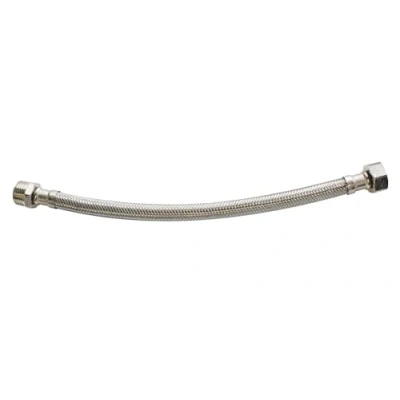 Immagine di Somatherm for you Flexible Sanitary Mash Right Connection 12/17 (3/8 &#039;) Female Turning Nut di destra (3/8&#039;) Lunghezza 30 cm DN8