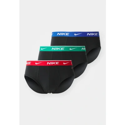 Immagine di Nike Brief 3PK Intimo, Blk Stadium Green/GR/Uni Red WB, M Uomo