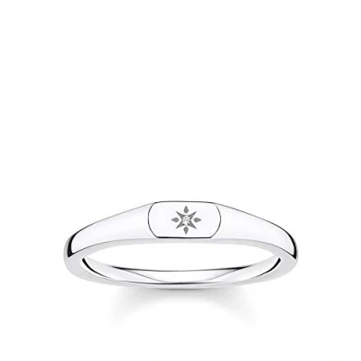 Immagine di Thomas Sabo Anello in argento da donna TR2314 051 14 56 misura dell&#039;anello 56/17.8