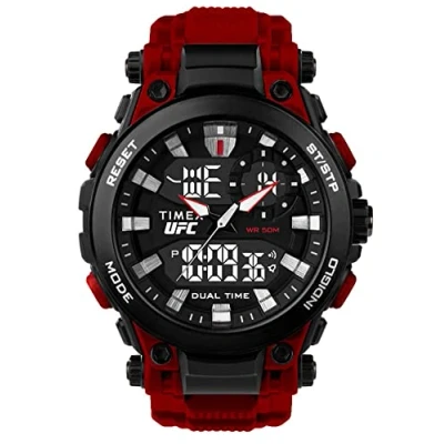Immagine di Timex Orologio Analogico Digitale al Quarzo Uomo con Cinturino in Plastica TW5M53000