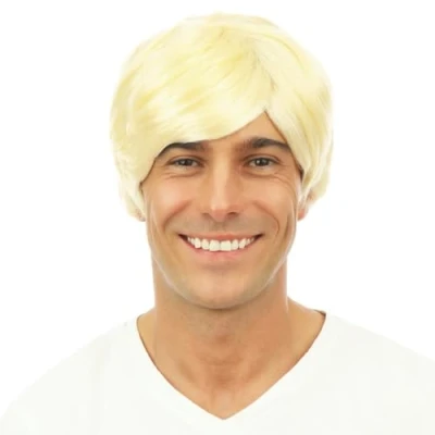 Immagine di P&#039; Tit Clown Parrucca Nick Uomo Breve Blond