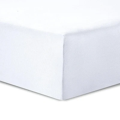 Immagine di Vision Lenzuolo con angoli in jersey 180 x 200 cm Colore: bianco 100% cotone elastico tutto intorno berretto da 30