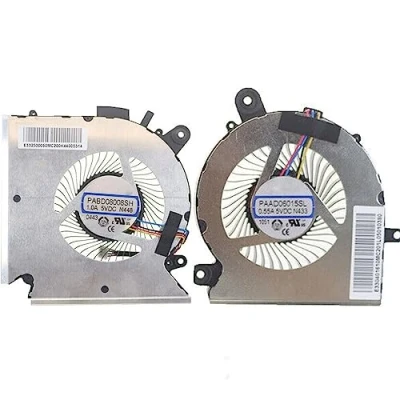 Immagine di Ventola di Raffreddamento GPU CPU per MSI Katana GF66 Pulse GL66 PABD08008SH N459 MS 1581 Laptop Cooler (Ventola CPU+GPU)