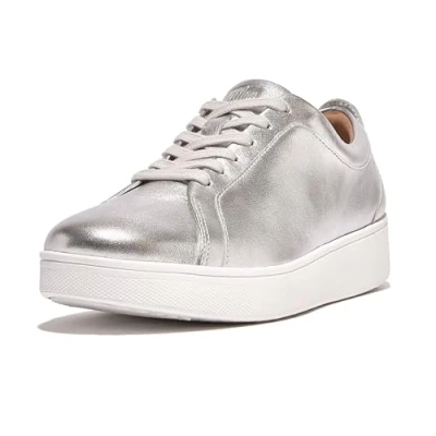 Immagine di Fitflop Rally, Sneaker Infilare Donna, Argento (Silver 011), 37 EU