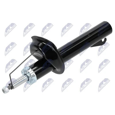 Immagine di NTY A FR 020 Ammortizzatore Assale anteriore Sx pressione del gas doppio tubo tipo McPherson Spina superiore, Collare inferiore