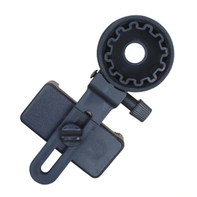 Immagine di CAM2 Adattatore telescopio telefono cellulare cannocchiale binocolo compatibile monoculare microscopio, telescopio, supporto per smartphone, facile installazione, regolabile, clip regolabile tutti