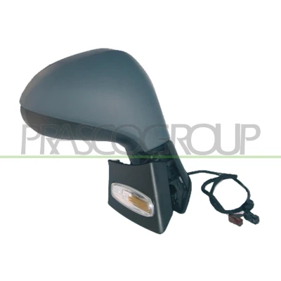 Immagine di Specchio retrovisore esterno Prasco PG3207313P Premium Dx con la prima mano elettrico termico, sensore temperatura, convesso