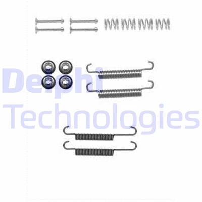 Immagine di DELPHI LY1384 Kit accessori, Ganasce freno stazionamento KIA: cee‘d I Station Wagon, CARENS 3