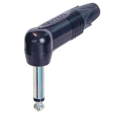 Immagine di Neutrik NP2RX BAG Jack 6.35 mm Spina angolata Numero Poli (num): 2 Mono Nero 1 pz.