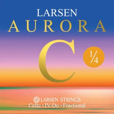 Immagine di LARSEN STRINGS Corde per violoncello Aurora C 1/4 Medio