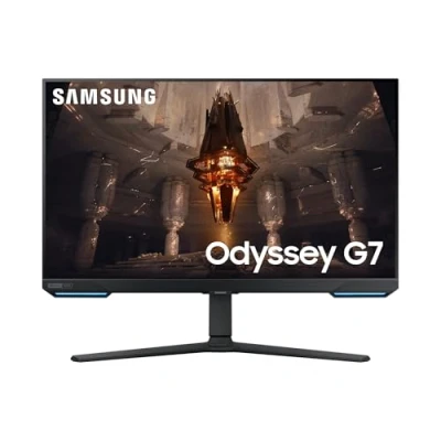 Immagine di Samsung Odyssey G7 S32BG700EU Monitor LED ERP G (A G) 81.3 cm (32 pollici) 3840 x 2160 Pixel 16:9 1 ms HDMI ™, DisplayPort, Cuffie (jack da 3,5 mm), USB 3.2
