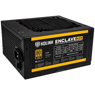 Immagine di Kolink Enclave Alimentatore per PC 600 W ATX 80PLUS® Gold