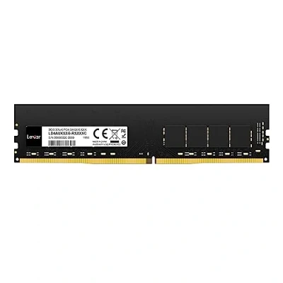 Immagine di Lexar UDIMM RAM DDR4 8GB 3200 MHz, U DIMM PC Memoria, DRAM 288 Pin RAM, Memoria Desktop, per Computer ad alte Prestazioni, Aggiornamento del Modulo (LD4AU008G B3200ASST)