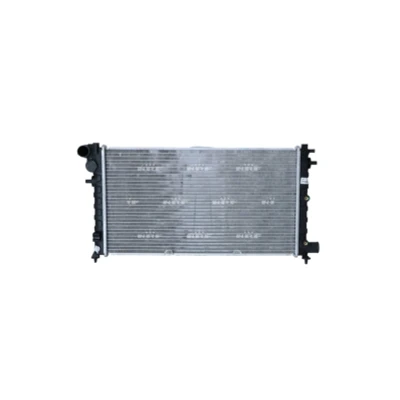 Immagine di NRF 509502 Radiatore motore Alluminio 529 286 24 con parti annesse Alette di raffreddamento saldate PEUGEOT: 106 II Hatchback, CITROËN: Saxo Hatchback