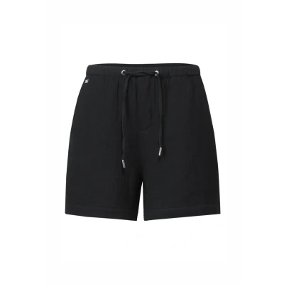 Immagine di Street One Studio F378707 Pantaloncini in Mussola, Nero, 50 Donna