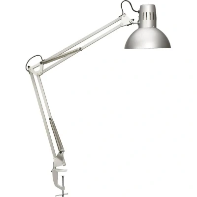 Immagine di Maul MAULstudy 8230595 Lampada con morsetto a risparmio energetico E27 60 W Argento