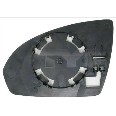 Immagine di TYC 333 0005 1 Vetro Specchio Retrovisore Dx SMART: Fortwo II Coupe, Cabrio