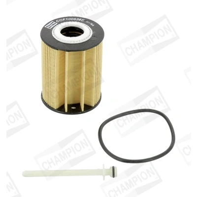 Immagine di CHAMPION COF100636E filtro olio con guarnizioni Cartuccia FIAT: Panda III Hatchback, 500 500L, LANCIA: Ypsilon III, ALFA ROMEO: MiTo