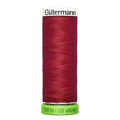 Immagine di Gütermann G723860 367 Filo da cucito, in poliestere, rosso, 100 m