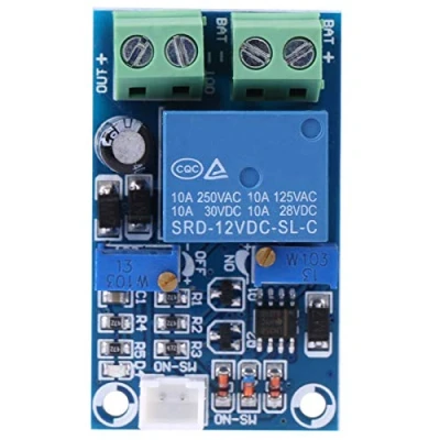 Immagine di Bordo di protezione della batteria 12V, commutatore automatico Undervoltage dei tester tensione prova elettrici sul modulo recupero