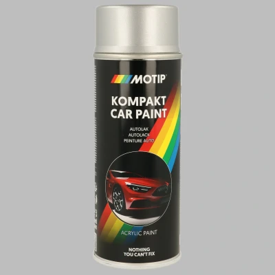 Immagine di MOTIP 55280 Veicolo Vernice combinata 400ml aerosol argento Kompakt silver metallic 12 ml