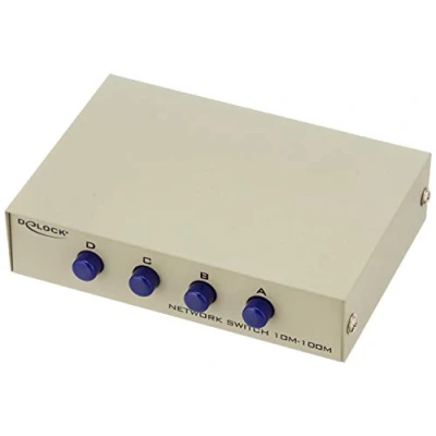 Immagine di Delock 87588 Switch di rete 4 Porte 100 MBit/s