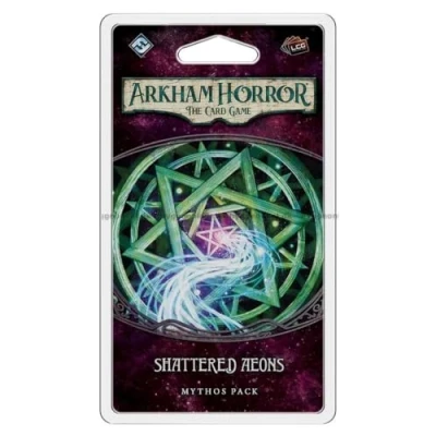Immagine di Fantasy Flight Games , Arkham Horror The Card Game: Mythos Pack 3.6. Shattered Aeons Game Ages 14+ 1 to 4 Players 60 120 Minutes Playing Time