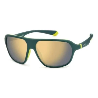 Immagine di Lunettes De Soleil Polaroid Pld 2152/s Col. Dld/lm Unisexe Carré Vert