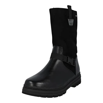 Immagine di TOM TAILOR 4295604, Stivali a metà Polpaccio Donna, Nero, 39 EU
