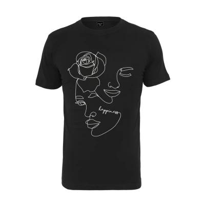 Immagine di Mister Tee ONE LINE ROSE Tshirt con stampa, Donna, Taglia: Large, Black
