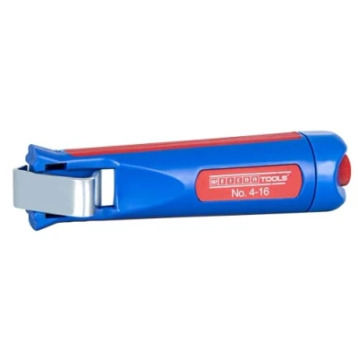 Immagine di WEICON Coltelli per cavi No. 4 16, spelafili spelare tondi, blu/rosso, 140mm
