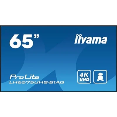 Immagine di Iiyama ProLite LH6575UHS B1AG Display Digital Signage ERP: G (A G) 164 cm 64.5 pollici 3840 x 2160 Pixel 24/7