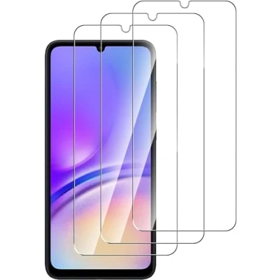 Immagine di [3 Pezzi Vetro Temperato per Samsung Galaxy A05/A05s Pellicola Protettiva [Durezza 9H][ Anti graffio[Senza Bolle]