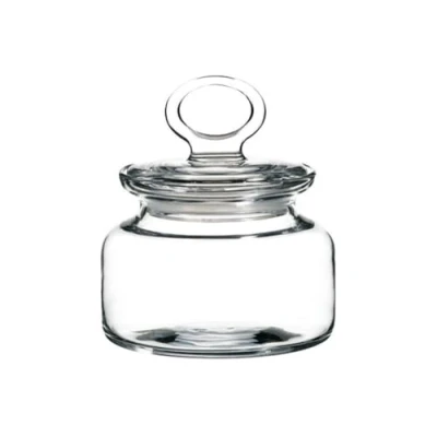 Immagine di Barattolo Contenitore Da Cucina Con Coperchio 0,5Lt. In Vetro 1 Pz
